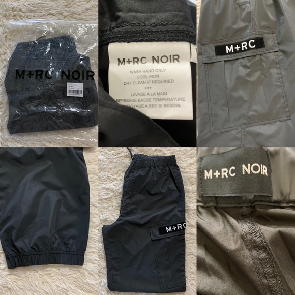M+RC Noir E.O.M. 3M Reflective Black Cargo Pants - Picture 15 of 16